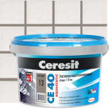 Затирка для швов Ceresit AQUASTATIC CE 40 водоотталкивающая, цвет антрацит, 2 кг